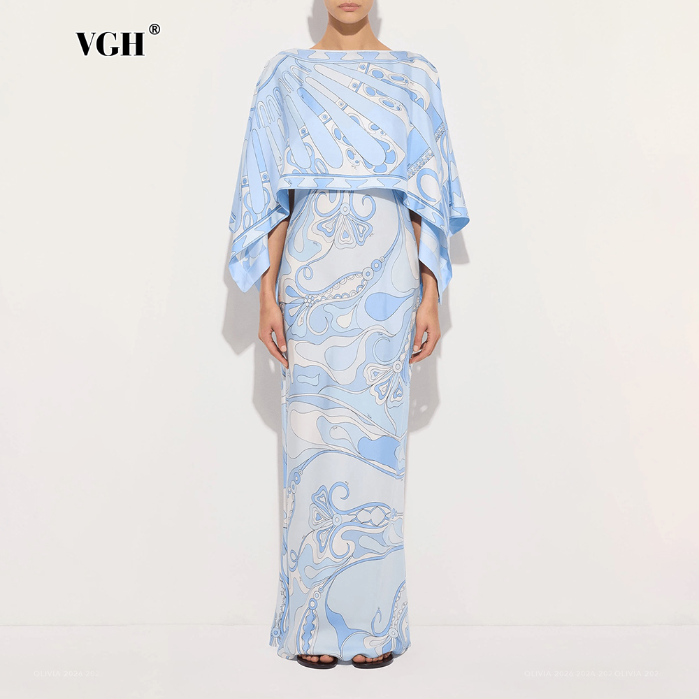 VGH Light Blue Abstract Print  - Men'S Formal Wear For Wedding Guest review and price