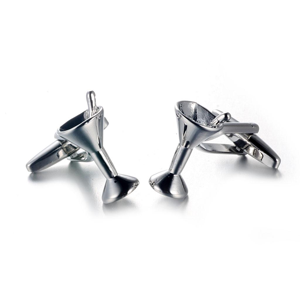 Mens Cufflinks Brass Silver Fa - Cufflinks Silver Set review and price