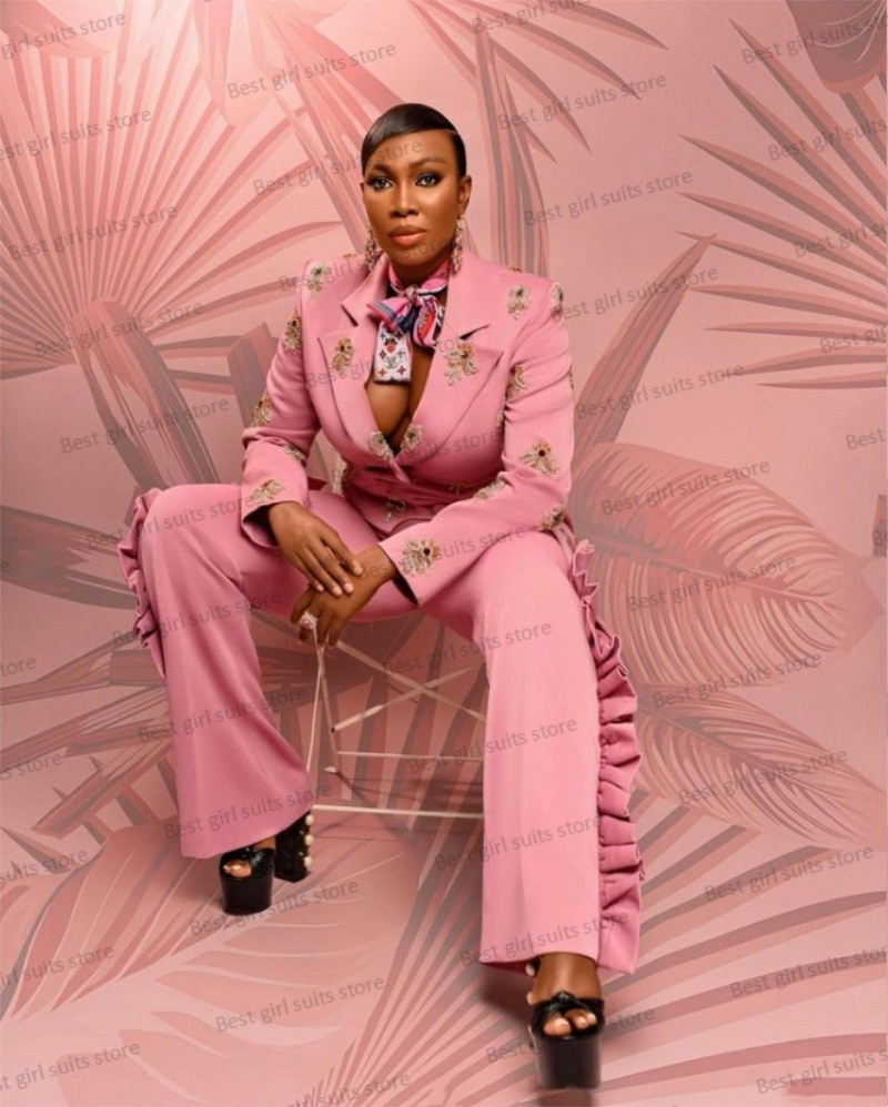 Pink Wedding Women Suit Set Bl - Men'S Formal Wear For Wedding Guest review and price