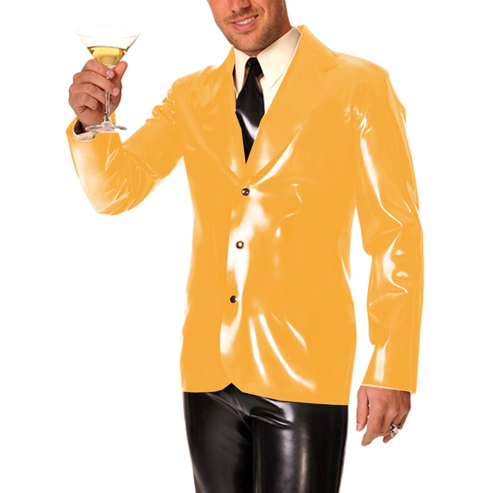 Men's Long Sleeve Vinyl PVC Le - Mens Formal Look review and price