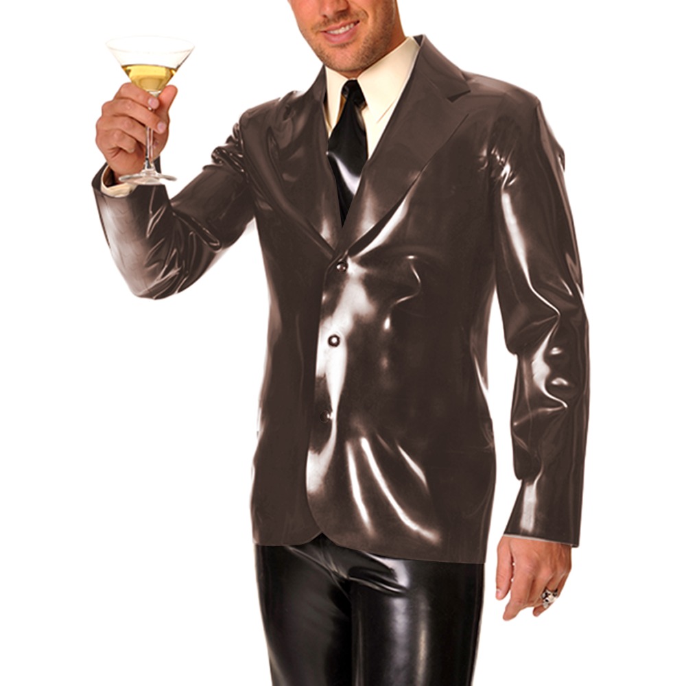 Men's Long Sleeve Vinyl PVC Le - Mens Formal Look review and price