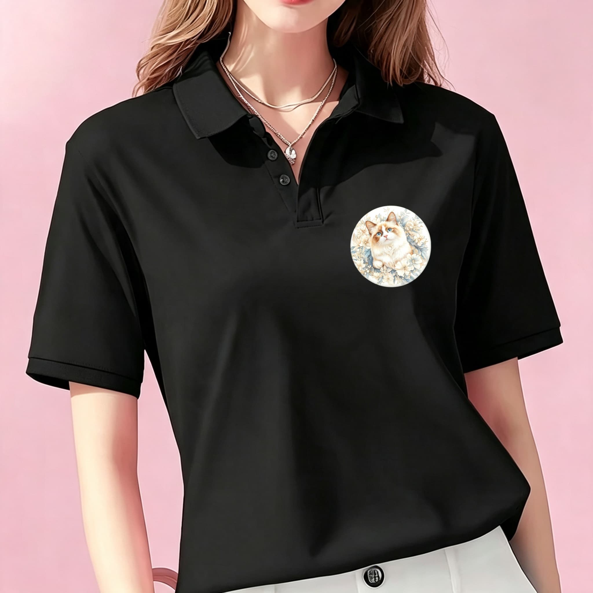 Casual Unisex Black Polo Blous - Mens Formal Look review and price