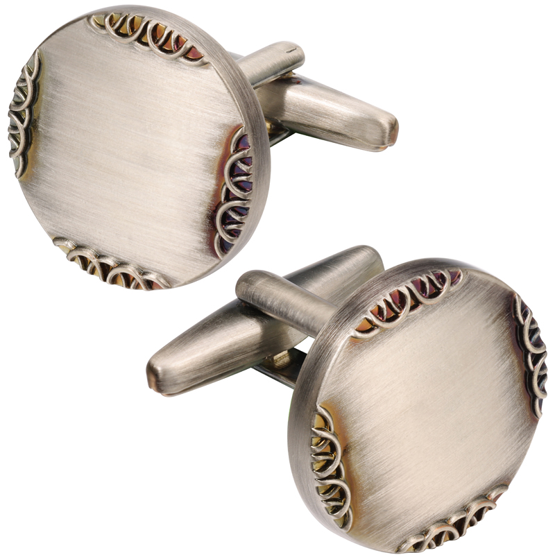 New Ancient Silver Color Cuffl - Cufflinks Silver Set review and price