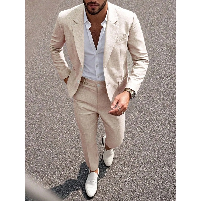 Business Men's Solid Color Sui - Men'S Formal Dinner Wear review and price