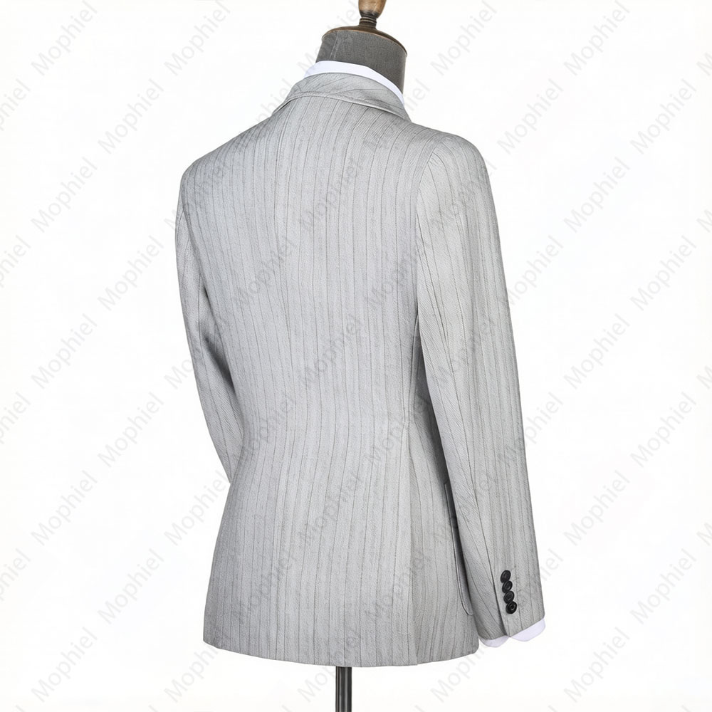 Mophiel Light Grey Men Suits S - Men Formal Wear Jacket review and price
