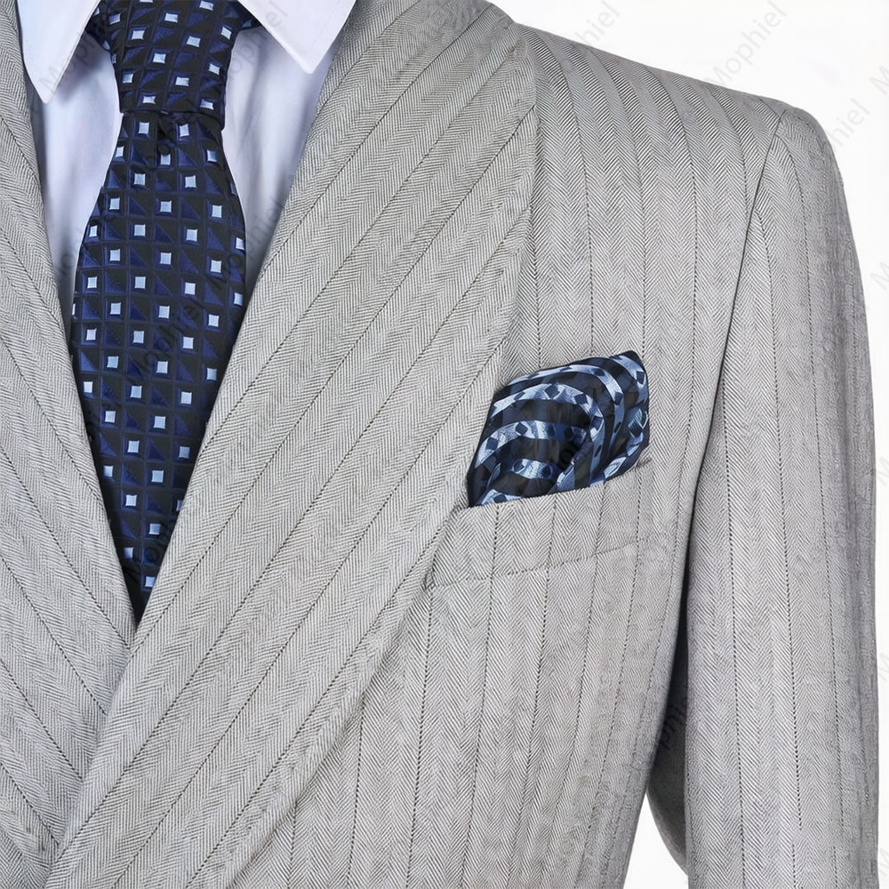 Mophiel Light Grey Men Suits S - Men Formal Wear Jacket review and price