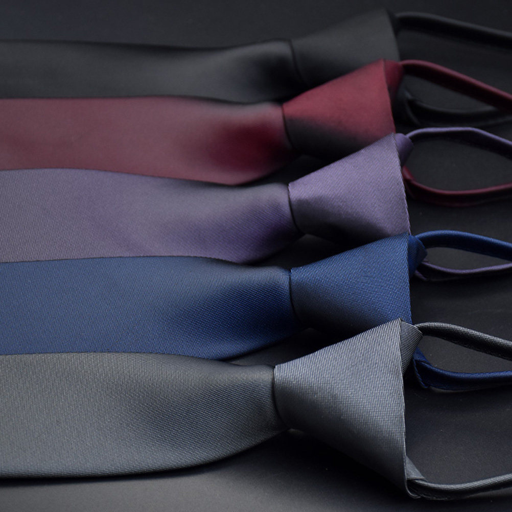 Zipper Neck Tie for Men Pre-Ti - Men'S Formal Wear For Graduation review and price