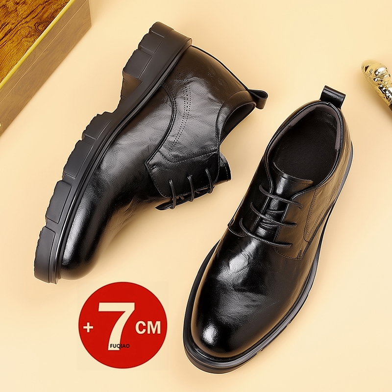 Men 7CM Elevator Business Shoe - Formal Men Daily Wear Slippers review and price