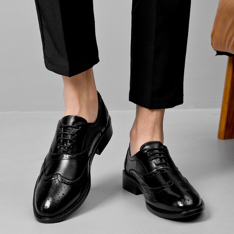 Formal Leather Shoes Classic M - Men Formal Wear For Summer review and price