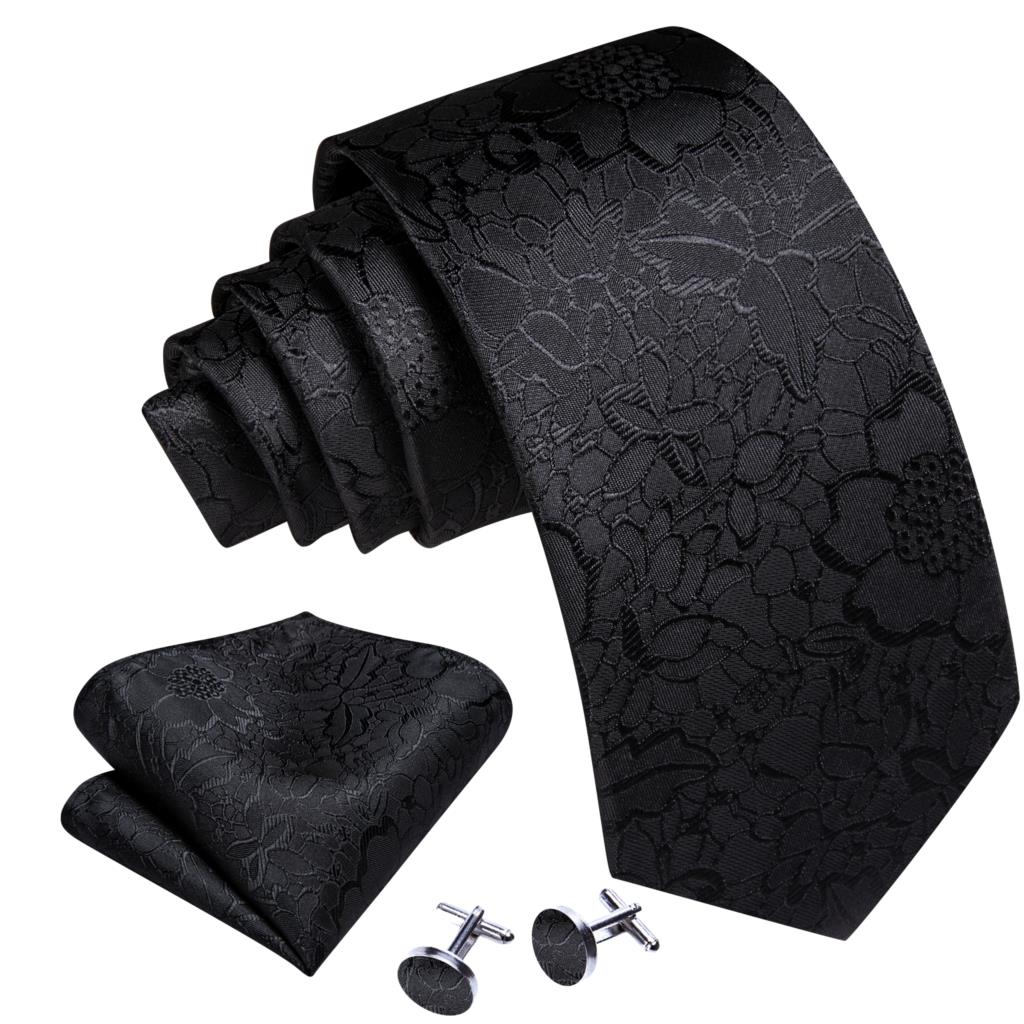 Barry.Wang Black White Gray Si - Cufflinks Silver Set review and price