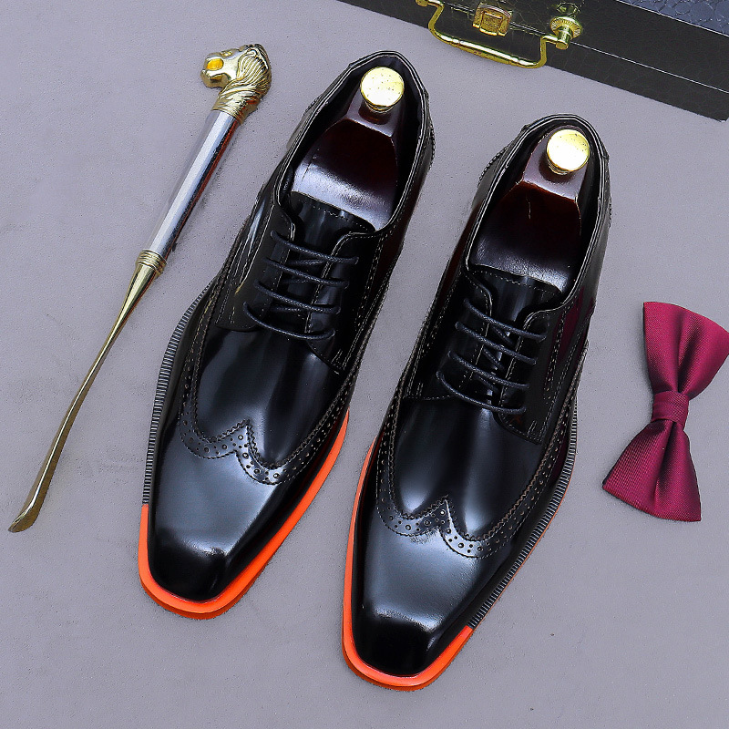 Men's Genuine Leather Oxfords  - Formal Men Daily Wear Footwear review and price