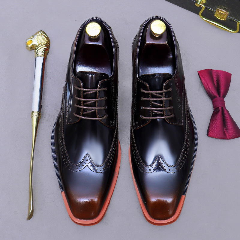 Men's Genuine Leather Oxfords  - Formal Men Daily Wear Footwear review and price