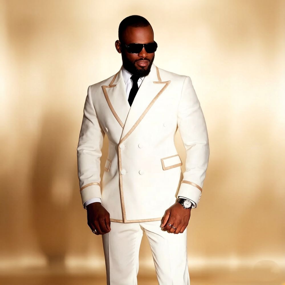 White Double Breasted Suits fo - Mens Formal Look review and price