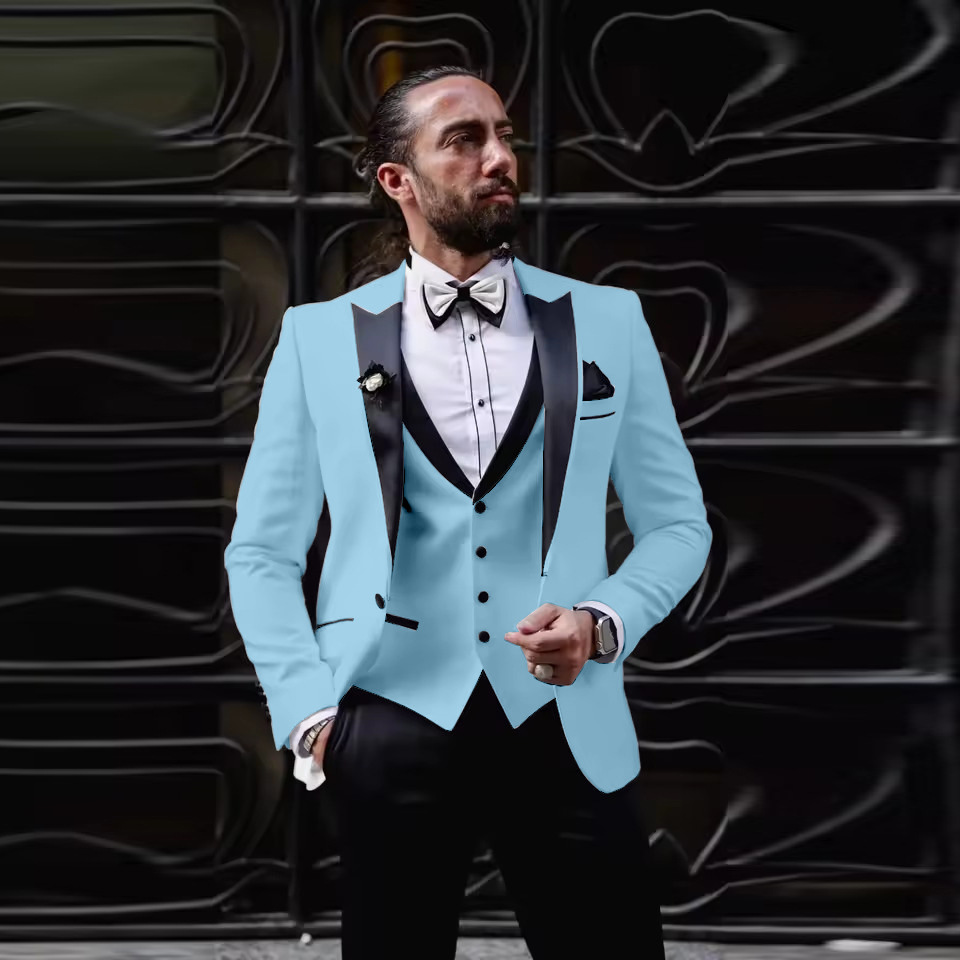Men's Slim Fit 3 Piece Tuxedo  - Men'S Formal Dinner Wear review and price