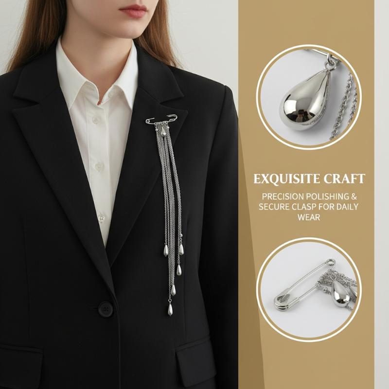 Elegant Water Droplet-tassel B - Mens Formal Look review and price