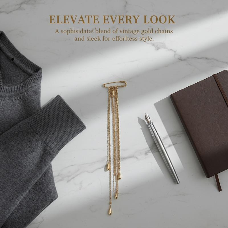 Elegant Water Droplet-tassel B - Mens Formal Look review and price