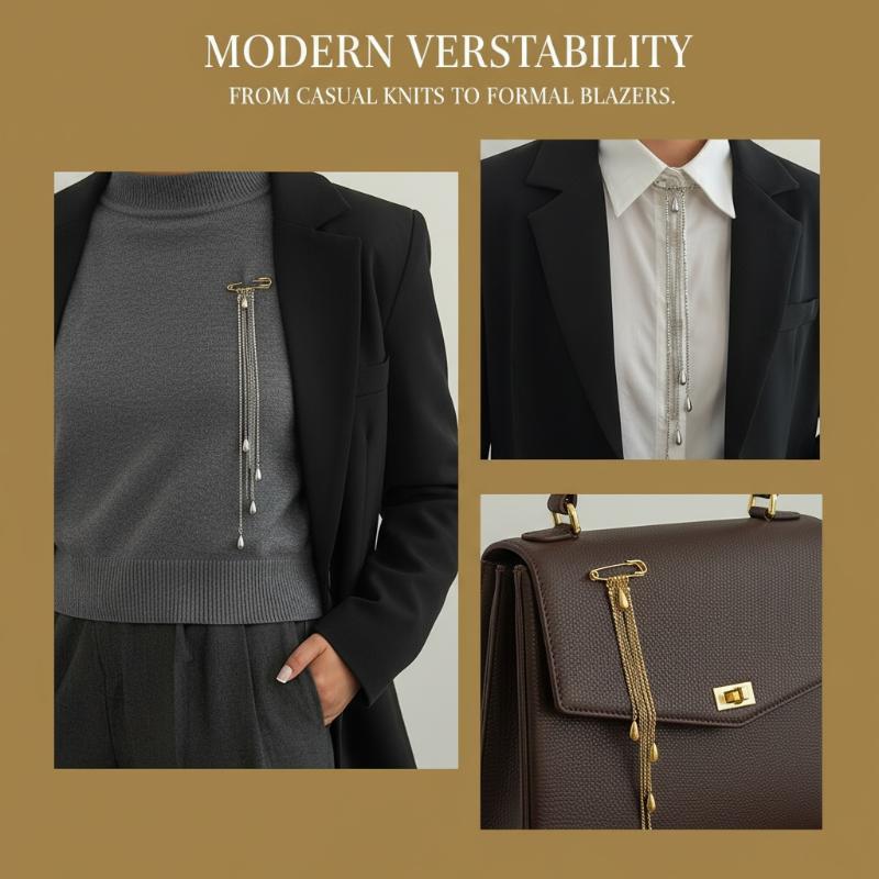 Elegant Water Droplet-tassel B - Mens Formal Look review and price