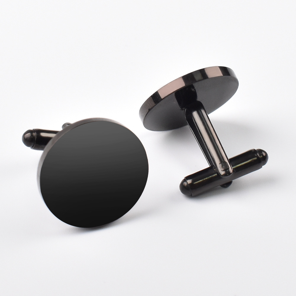 2Pcs/set Mens Fashion Metal Cu - Cufflinks Silver Set review and price