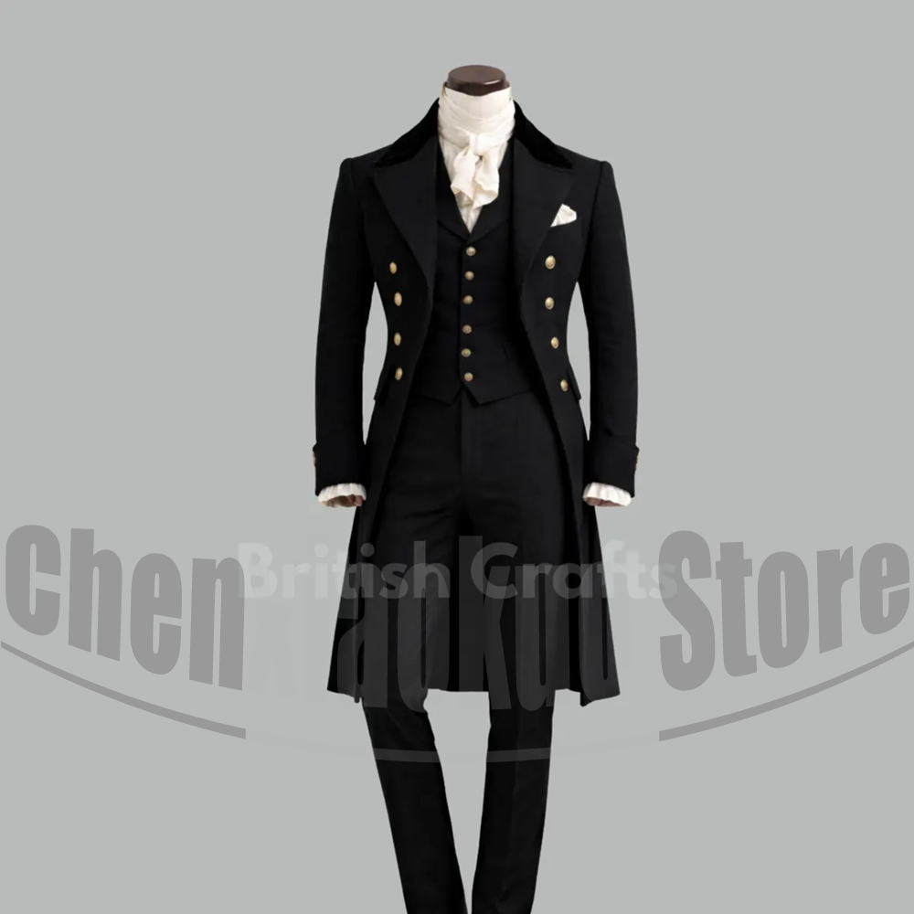 Black Men Victorian Tailcoat 3 - Victorian Men'S Formal Wear review and price