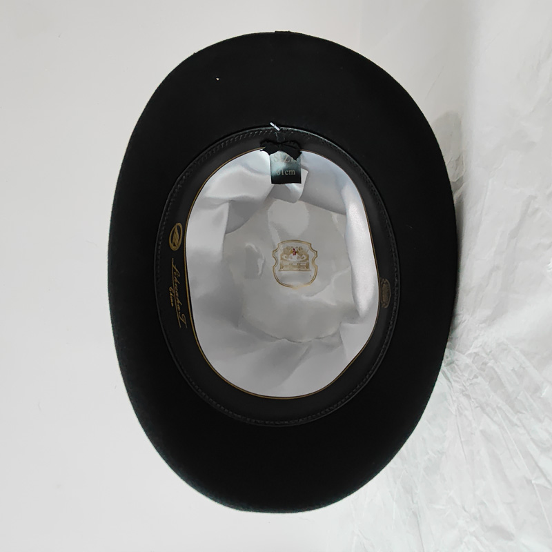 Black 25cm Wool Felt High Top  - Victorian Men'S Formal Wear review and price