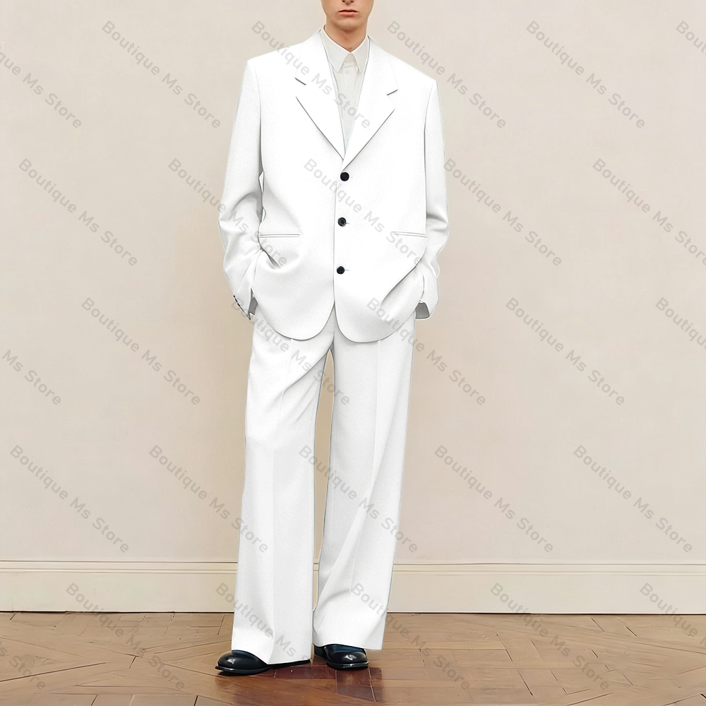 Men's Black Oversized Suit Set - Men Formal Wear Jacket review and price