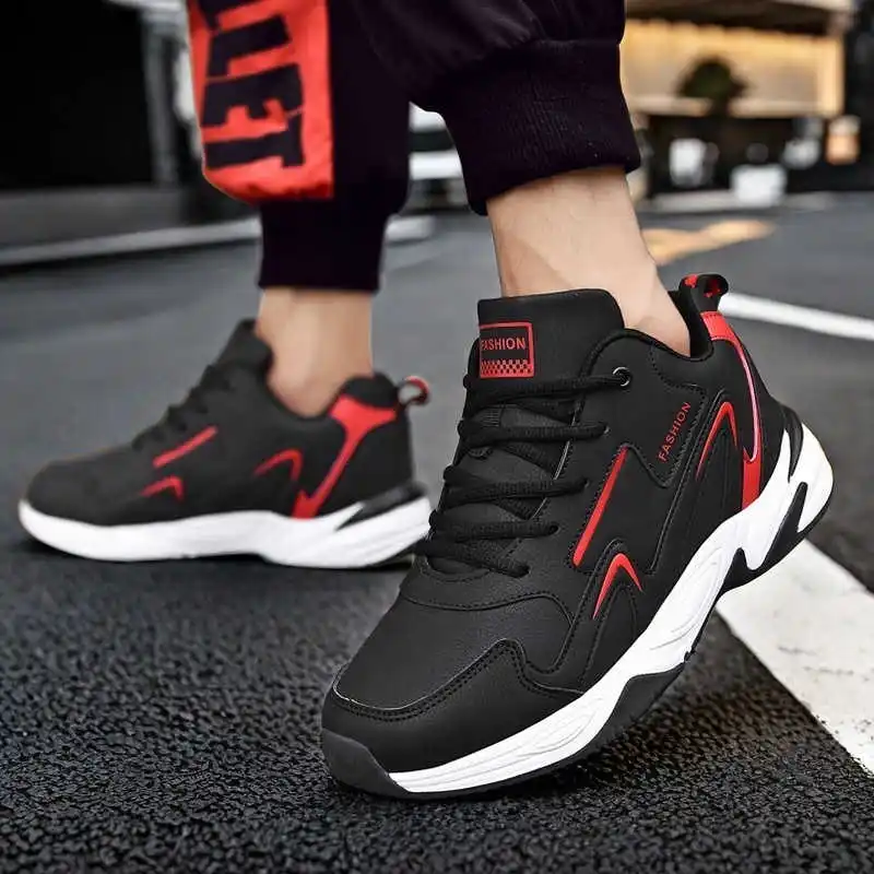 Cold-proof Spring Gym Sneakers - Khaki Formal Wear Men review and price
